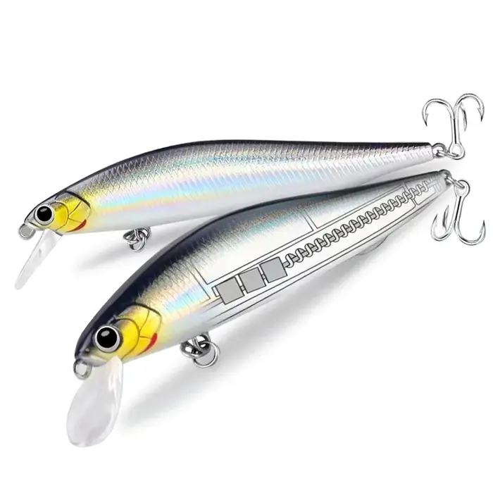 Affondamento Minow 5-14g Jerkbait leurre de pêche professionnel système d'équilibre par gravité appâ