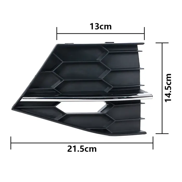 Pour Skoda Superb 2016 2017 2018 cadre de phare antibrouillard pare-chocs avant calandre inférieure 