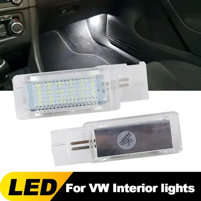 2 pièces CANbus blanc pour Seat Ateca Alhambra Skoda superbe rapide VW Passat B6 B7 Golf 5 6 Caddy L