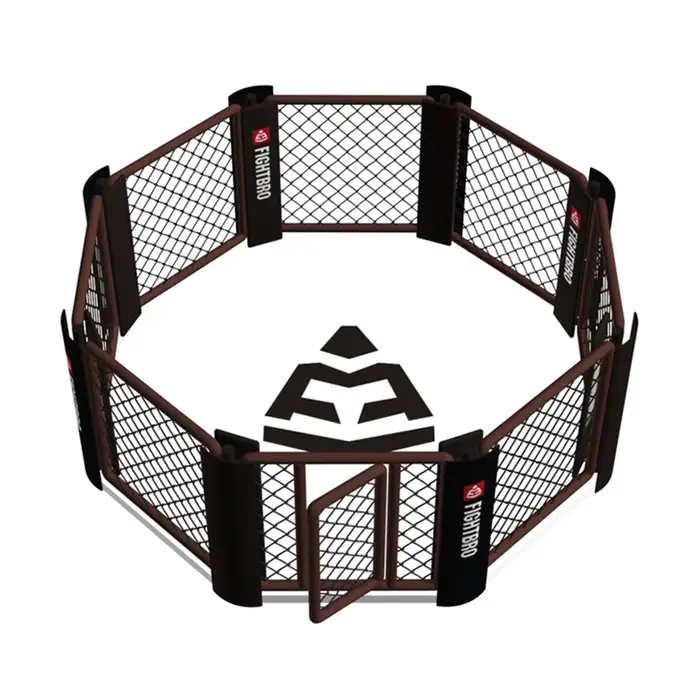 Équipement d'arts martiaux personnalisé de haute qualité, cage octogonale UFC pour MMA