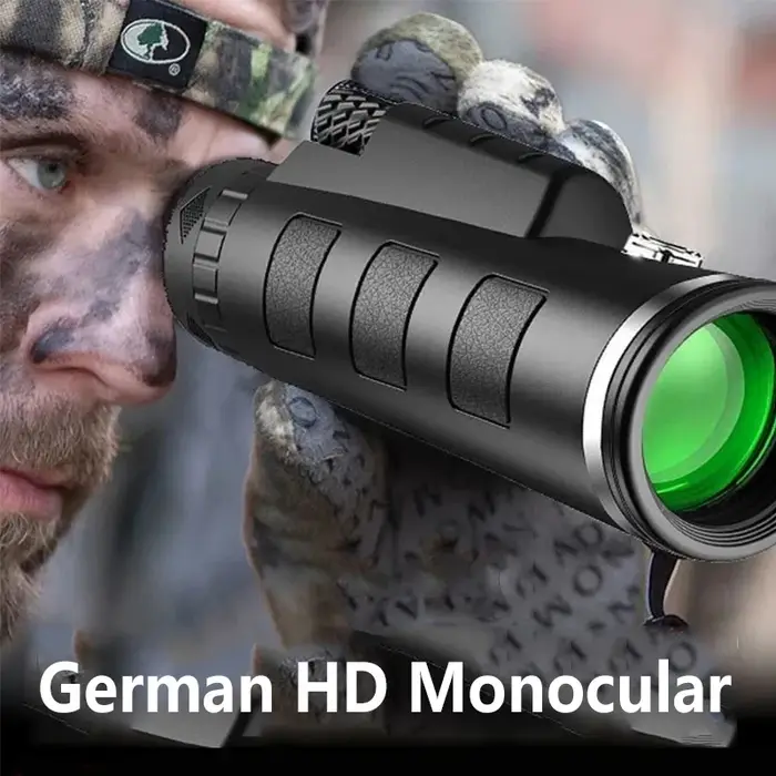 Monoculaire télescope 40x60 HD professionnel vision nocturne puissant étanche zoom poche smartphone chasse
