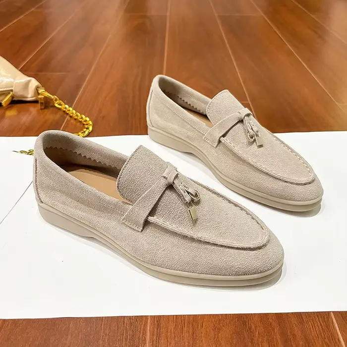 Nouveaux Mocassins en Daim Classiques de Marque LP de Haute Qualité 2026 – Chaussures Décontractées 