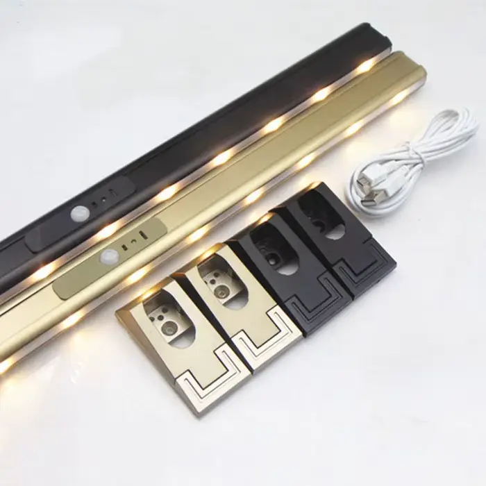 Aqumotic-Lampe à induction humaine à LED, cintre d'armoire, poteau de gril, accessoires de charge po