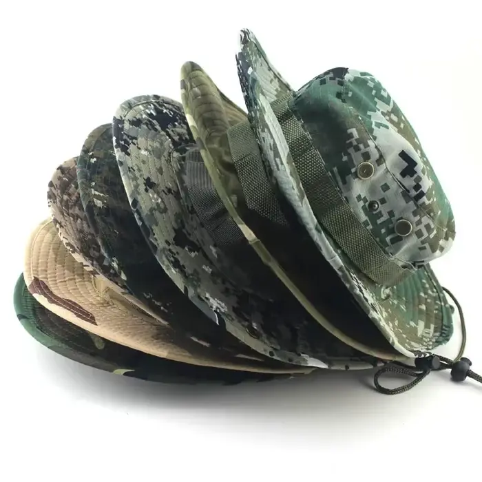 Chapeau bucket camouflage 60cm tactique - Bonnet boonie pêche randonnée chasse sport outdoor