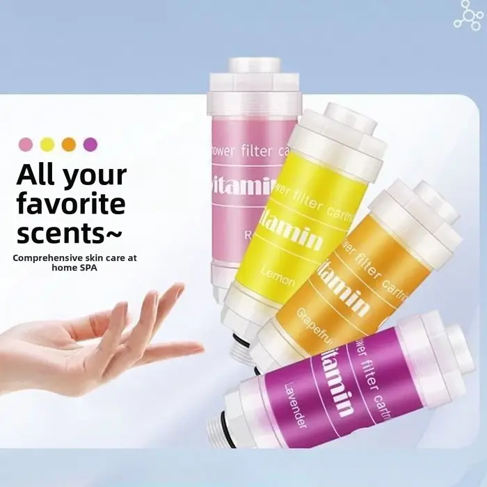 Pommeau de douche à la lavande