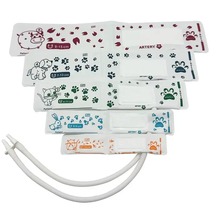 Manchette jetable pour animaux de compagnie, pour la mesure de la pression artérielle des animaux, t