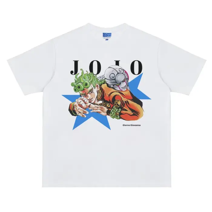 Jojo 2025 temps plein chaud et confortable 100% coton Anime vêtements Vintage surdimensionné Streetw