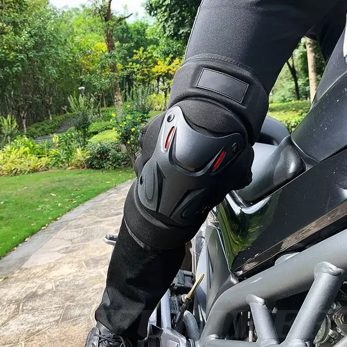 Nouvelles protections de genoux anti-chute pour moto tout-terrain (1 paire)