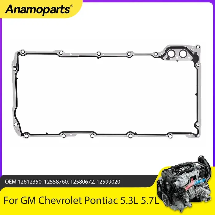 Joint de carter d'huile de pièces de moteur, convient pour 5.3, 5.7, 6.0 L, GM, Chevrolet Pontiac, L