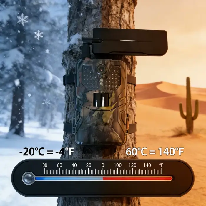 Caméra de surveillance de la faune