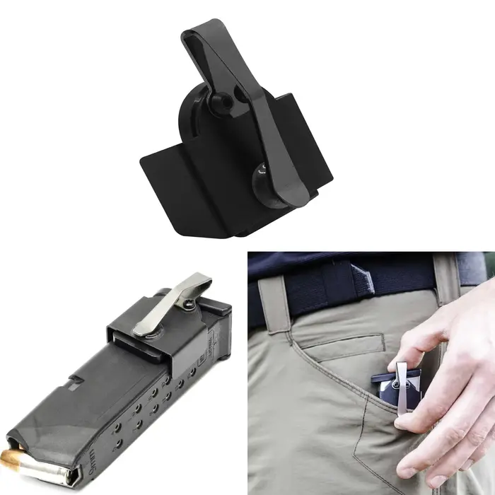 Porte-revues de poche magnétique, porte-revues robuste pour Clips Standard de poche pour 9mm /.40 S&