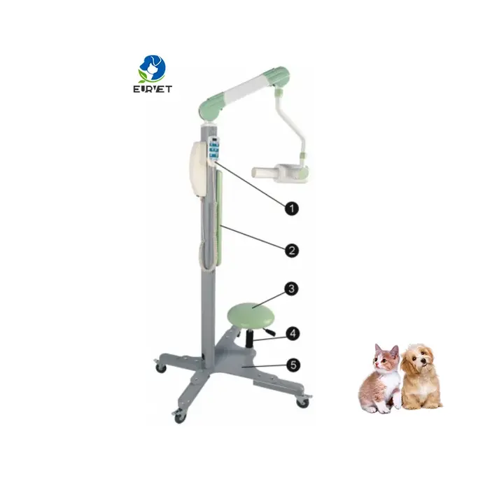 Machine mobile dentaire d'unité d'équipement vétérinaire de bonne qualité pour l'hôpital animal