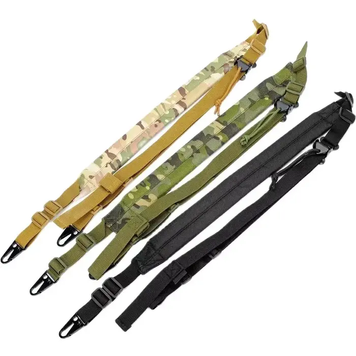 Tactical Hunting Quick Adjustable MK2 Rifle Sling Strap Shooting 2 Points Padded