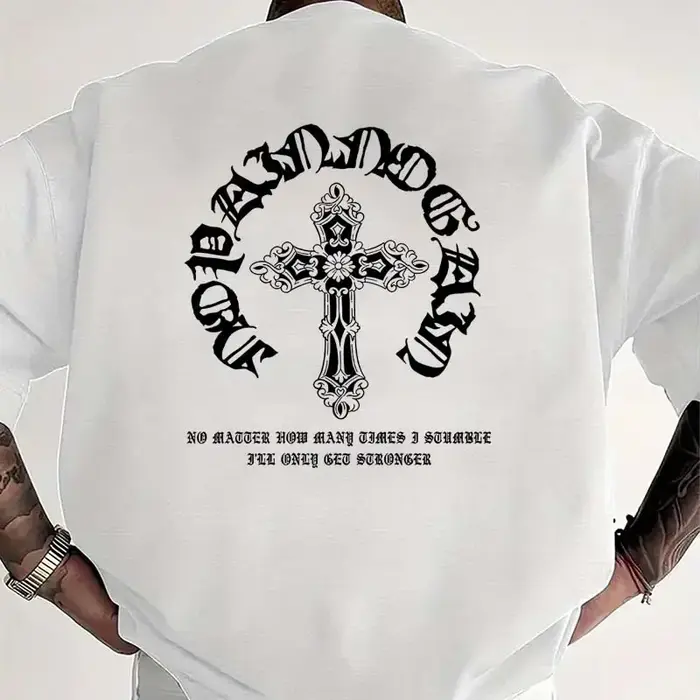 T-shirt pour homme à imprimé graphique rétro