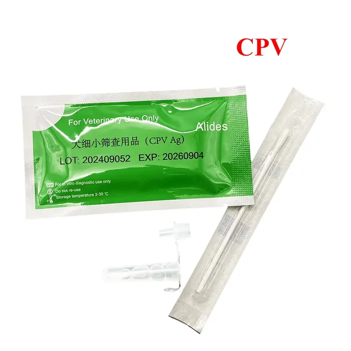 Kit de Test rapide CDV CPV canin pour chien, Parvovirus, distemper, carte de détection précoce, clin