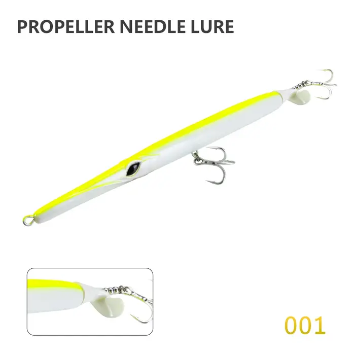 Leurres de pêche flottants Hunthouse 225mm/40g, leurres durs de surface avec hélice pour la pêche au