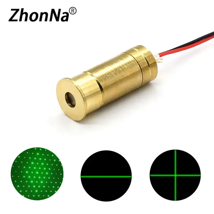 Green Light Laser Tech 532nm 45mW Il y a un réticule, des lignes horizontales et des points à choisi