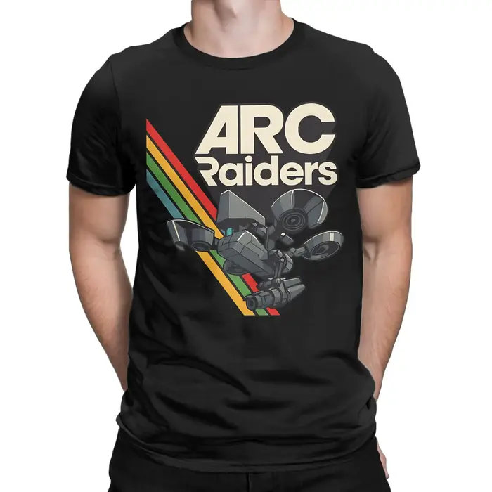 Arc Raiders jeu graphique imprimé t-shirt pour hommes femmes pur coton