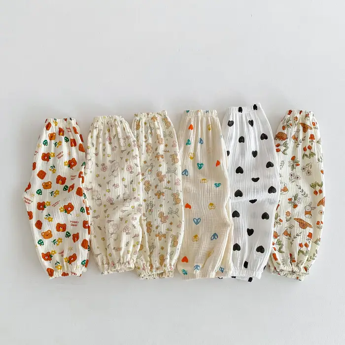 Viser anti-moustiques pour enfants, vêtements d'été, nouveau style, floral fjadt, décontracté, sarou