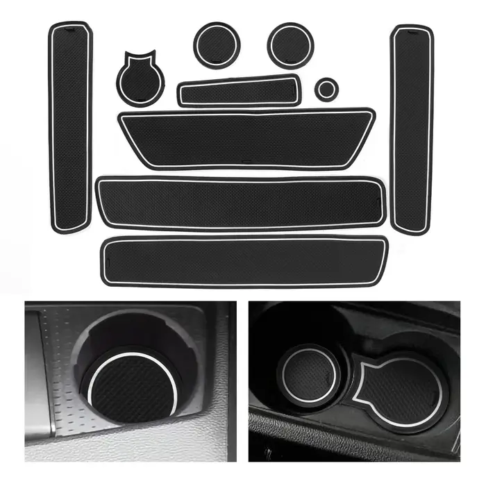 Tapis antidérapant pour fentes de porte Dacia Duster 2018-2021, coussin antidérapant pour rainures d