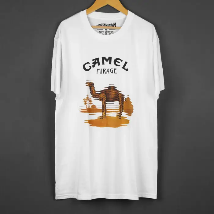 Camel Mirage T-Shirt Moonmadness Prog Rock Band Genesis oui roi cramoisi hommes été manches courtes coton vêtements chemise