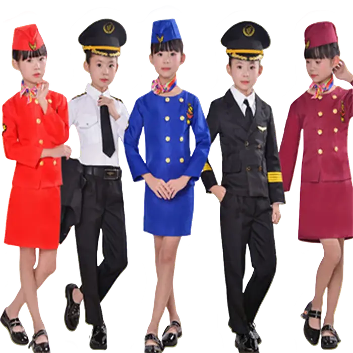 Costume de Cosplay d'avion pour enfants 90-160cm