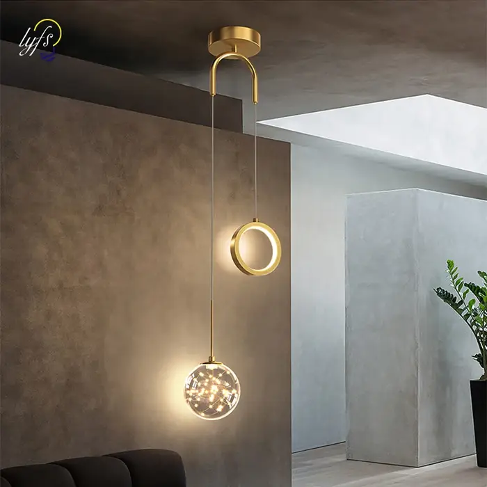 Lustre pendentif LED lumière luminaire intérieur salon chambre chevet décoration de la maison Table 