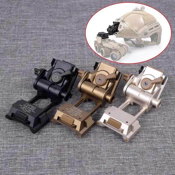 Wilcox métal L4 G24 L4G24 casque NVG support de montage pour PVS15 PVS18 GPNVG18 lunettes de Vision 