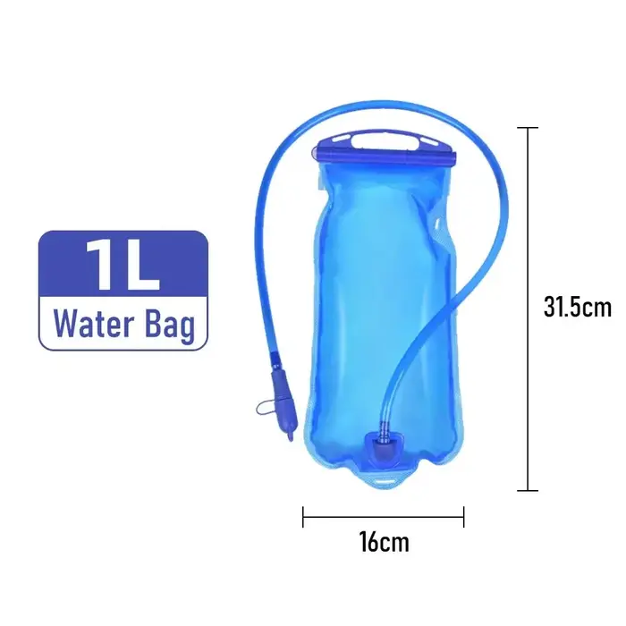 ThinkRider – sac de rangement pour réservoir d'eau, sac d'hydratation sans BPA, 1L 1,5L 2L 3L, gilet