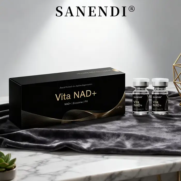 Sanendi NAD + série exosomes sérum pour le visage acide hyaluronique Lifting Peptide Dr.Pen sérum co
