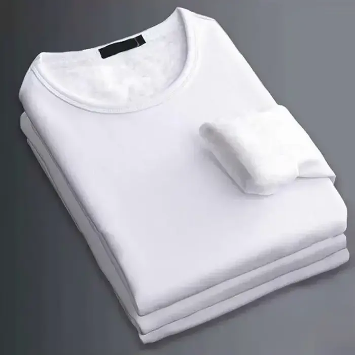 T-shirt thermique à manches longues pour homme, sous-vêtement thermique, haut thermique, sous-vêteme
