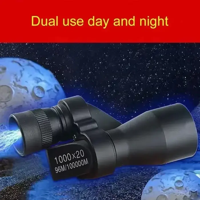 Monoculaire mini portable 1000x20 haute magnification HD zoom optique étanche chasse camping pêche