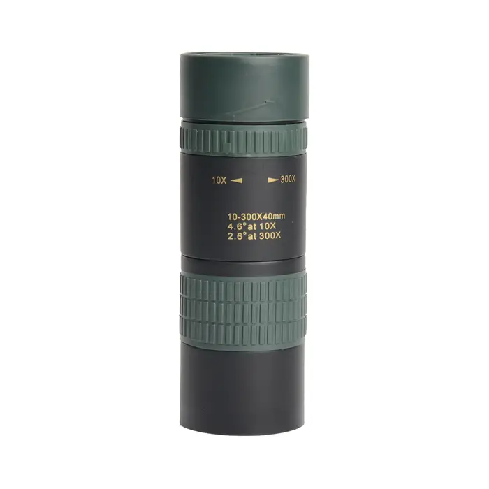 Télescope zoom 10-300x40 HD 4K portable - Jumelles longue portée BAK4 pour chasse camping