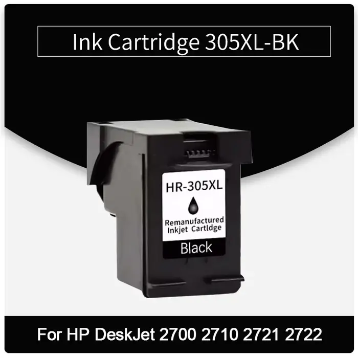 Cartouche d'encre Compatible 305 305XL pour imprimante HP DeskJet 2700 2710 2721 2722 4120 4110 4130