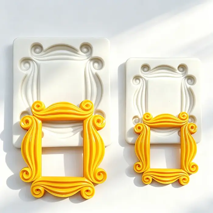 Moule en silicone pour cadre photo et miroir