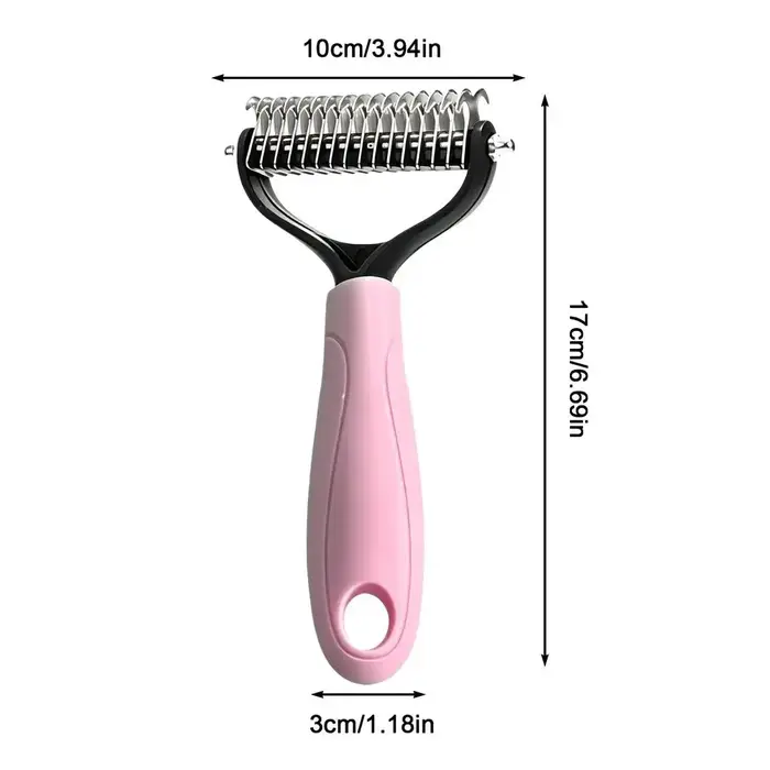 Brosse anti-poils pour chien, peigne pour chat, brosse de toilettage et d'entretien pour poils longs