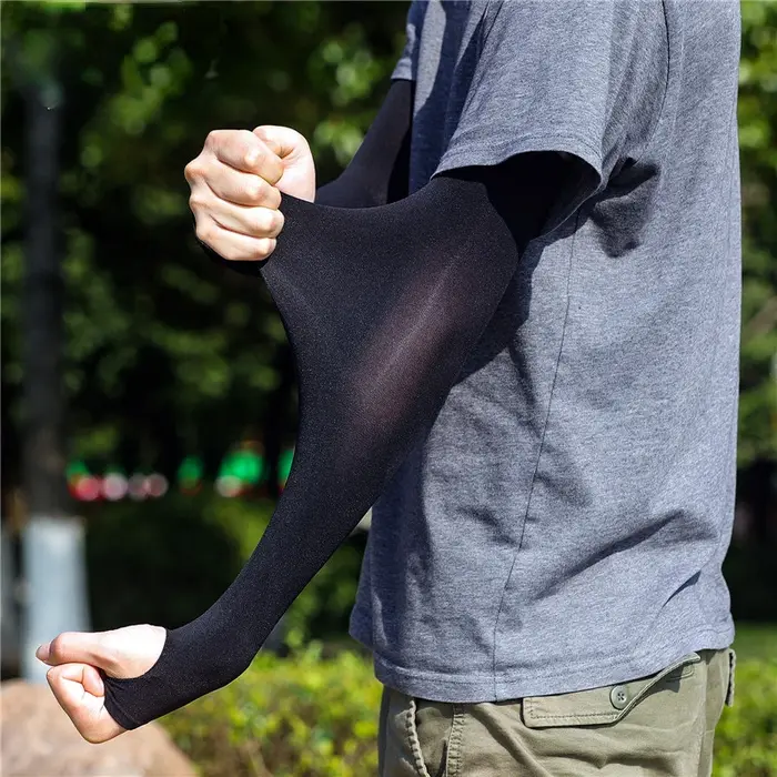 Manchon de Doigt pour la Pêche sur Glace, Coude à Haute artificiel asticité, Sans Doigts, Personnali