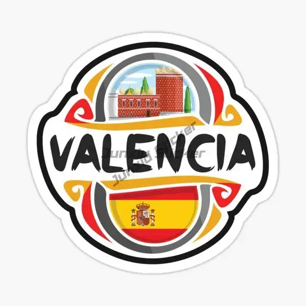 VALENCIA espagne paysage voiture autocollant vinyle auto-adhésif décalcomanie imperméable Protection