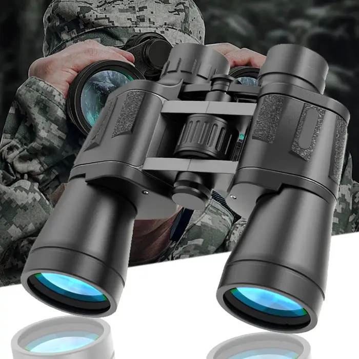 Télescope puissant 20x50 jumelles professionnelles basse lumière longue portée étanches - Équipement militaire chasse