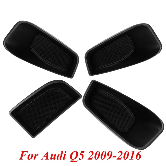 Boîte de rangement de porte pour AUDI Q5 LHD, organisateur de gants, conteneur de téléphone, accoudo
