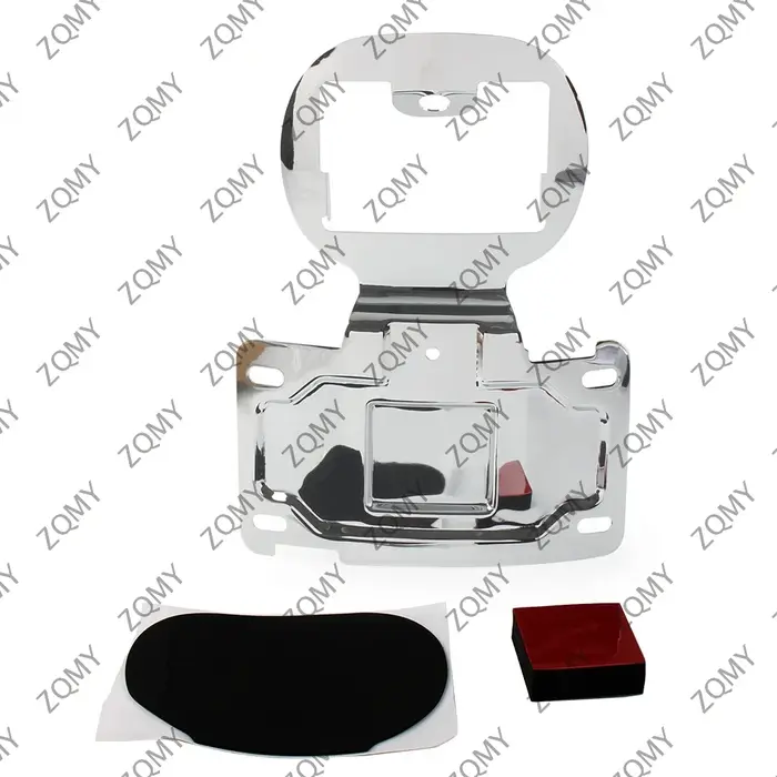 Kit de relocalisation de plaque d'immatriculation de moto en aluminium, pour Harley Davidson Touring