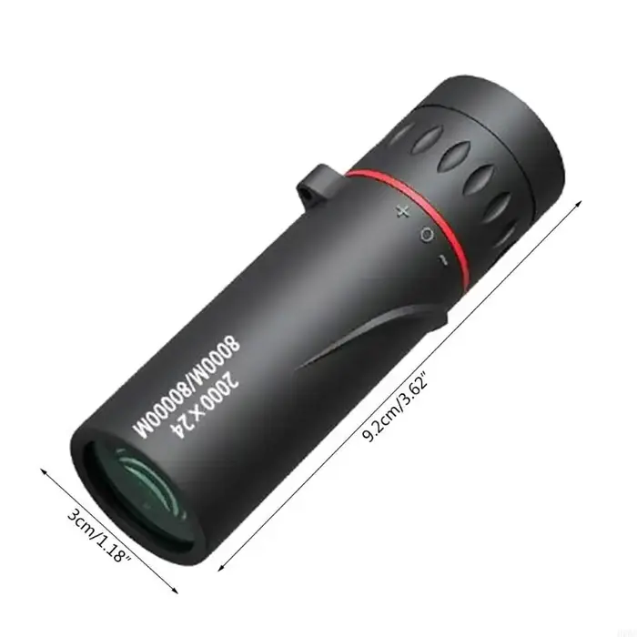Monoculaire haute puissance H8WC 2000x24 avec adaptateur smartphone - grossissement extrême observation