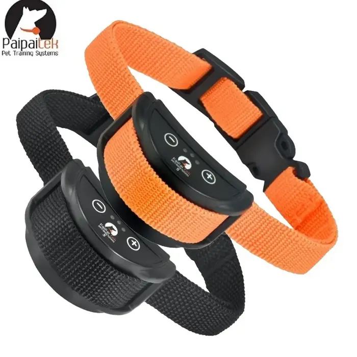 1/2Pc Orange Chien Anti-Aboiement Collier