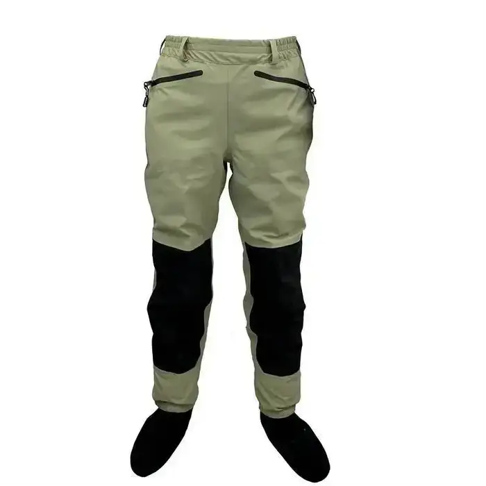3 couches respirant imperméable à l'eau pêche à la mouche taille cuissardes bas haut pantalon Wader 