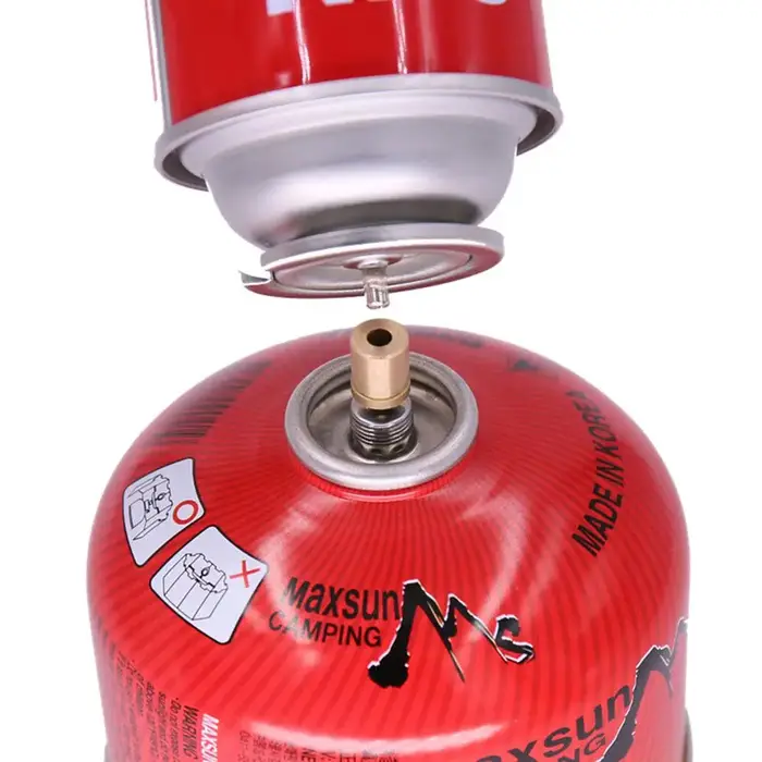 Adaptateur de recharge de gaz butane, remplissage de bidon, réchaud de camping en plein air, interva