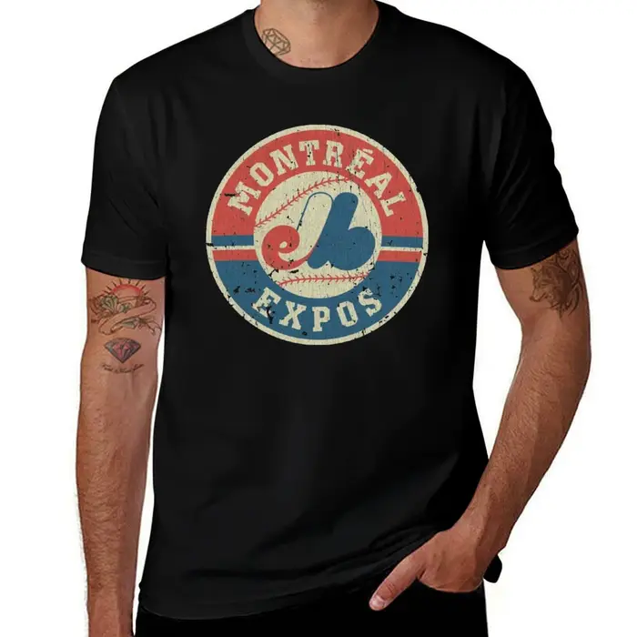 Montreal Expos 1969 T-Shirt t shirt man cotton t shirts for man cotton T-Shirt