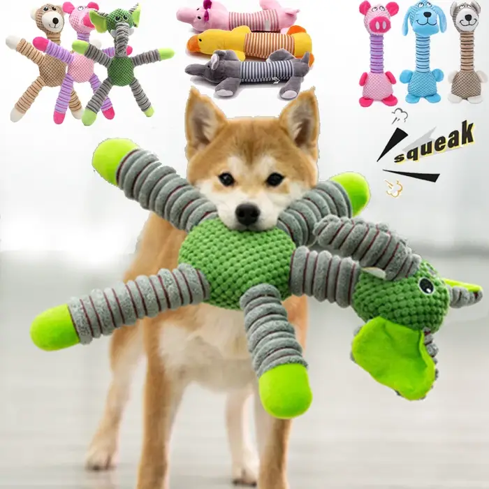 IndeBuckle-Jouets dentaires en forme d'animaux pour chiens