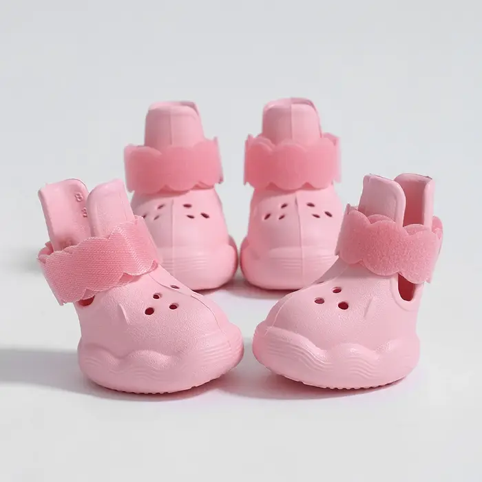 Bottes d'été pour chien antidérapantes, respirantes, imperméables, réglables, légères, pour la plage