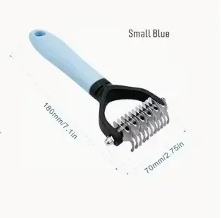 Brosse démêlante pour animaux de compagnie, peigne démêlant pour chiens et chats à poils longs et ép