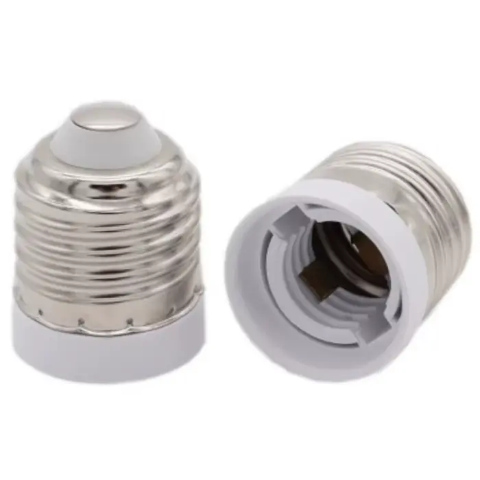 Support de lampe halogène Led E27 à E17, support de lampe à vis, Base d'ampoule, convertisseur de do